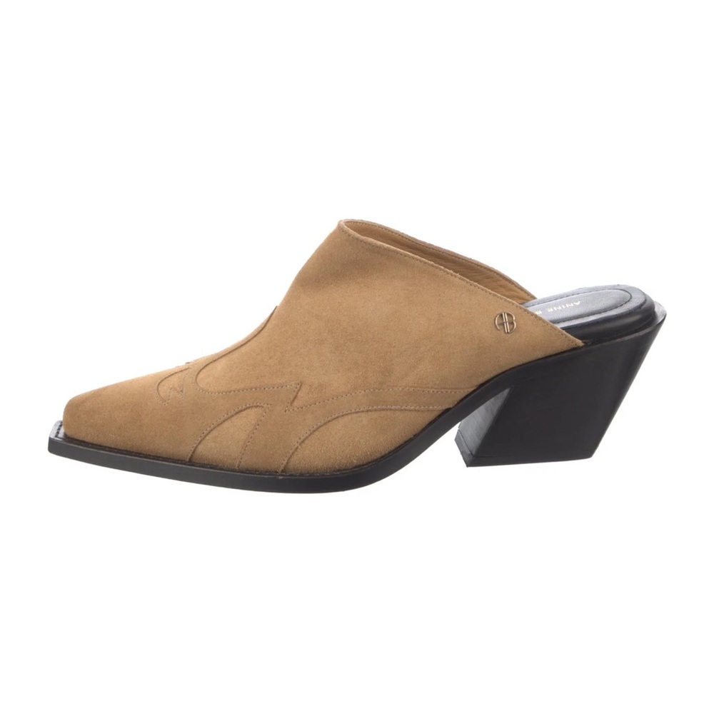 Anine bing suede mules